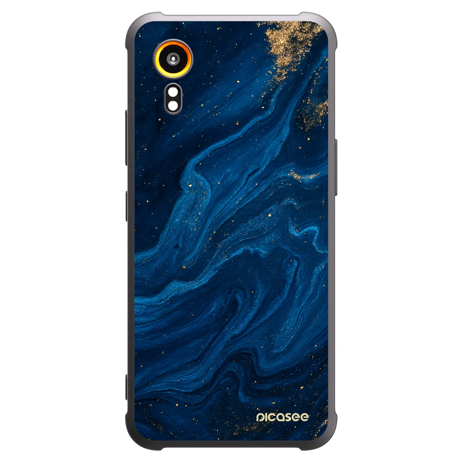 Picasee silikonski črni ovitek za Samsung Galaxy Xcover 7 - Blue