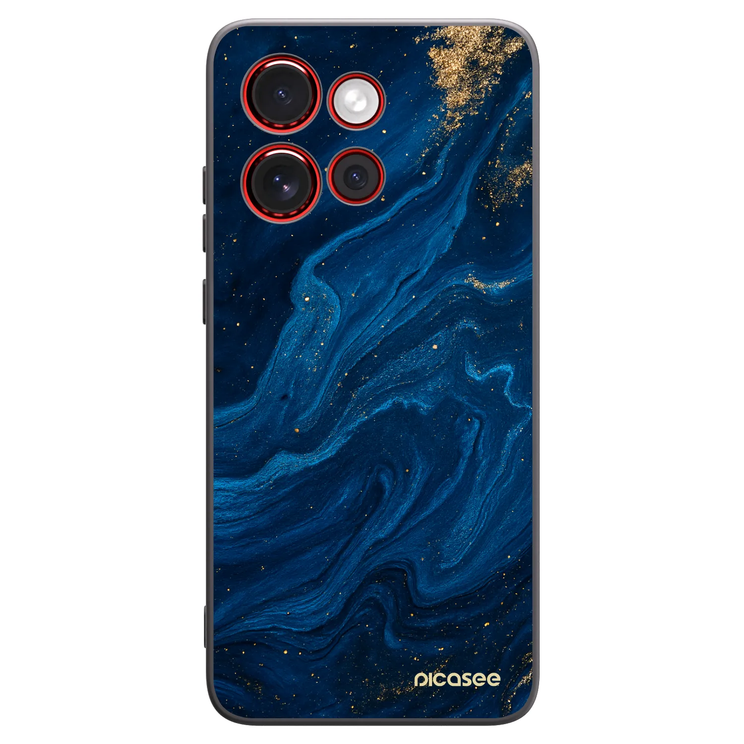 Picasee silikonski črni ovitek za Motorola Edge 60 Neo 5G - Blue