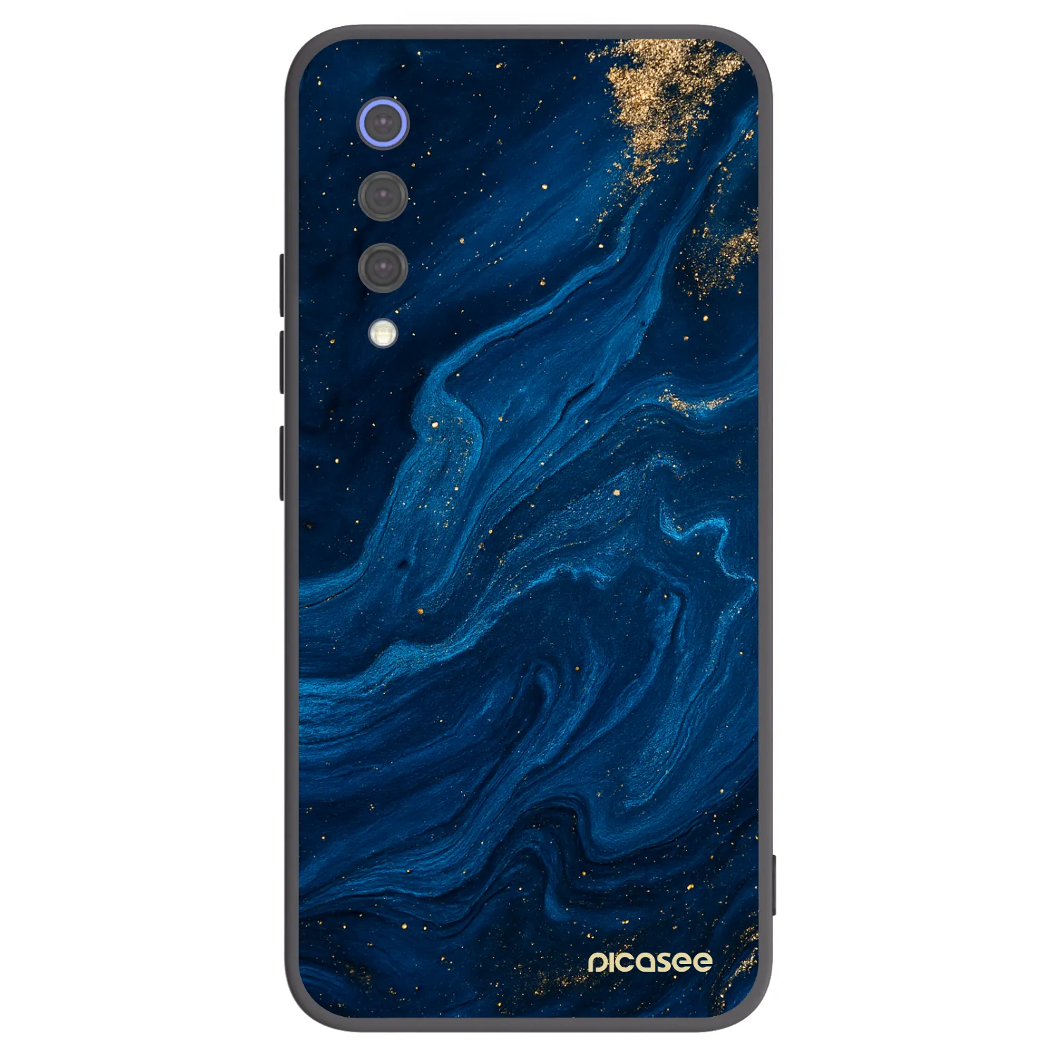 Picasee silikonski črni ovitek za Xiaomi Mi 9 SE - Blue