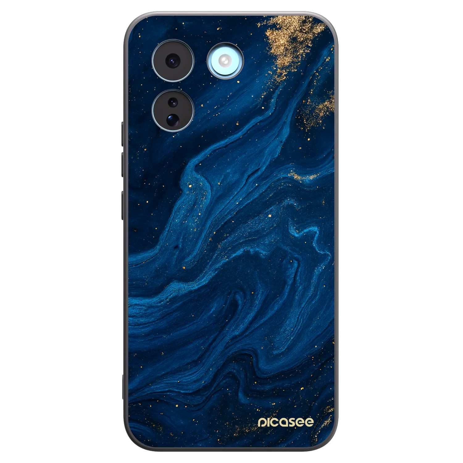 Picasee silikonski črni ovitek za Xiaomi Redmi Note 17 Pro MAX 5G - Blue