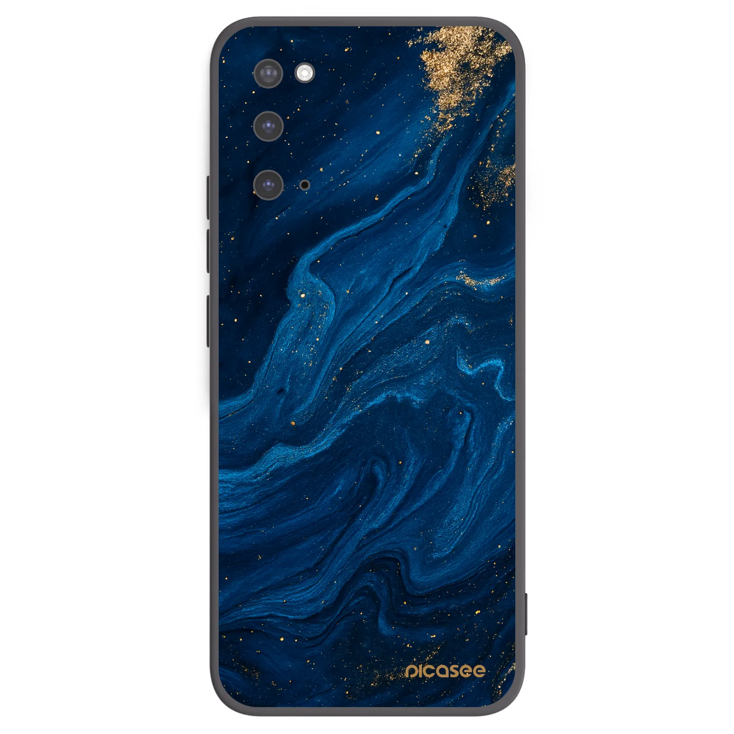 Picasee silikonski črni ovitek za Samsung Galaxy S20 G980F - Blue