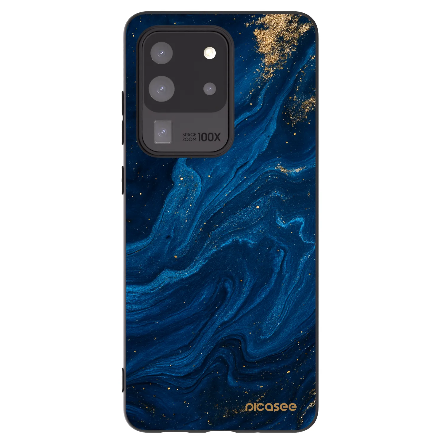 Picasee silikonski črni ovitek za Samsung Galaxy S20 Ultra 5G G988F - Blue