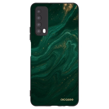 Picasee silikonski črni ovitek za Huawei P Smart 2021 - Green