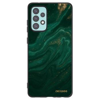 Picasee silikonski črni ovitek za Samsung Galaxy A72 A725F - Green