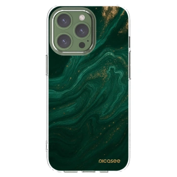 Picasee silikonski prozorni ovitek za Apple iPhone 13 Pro - Green