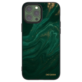 Picasee silikonski črni ovitek za Apple iPhone 13 Pro Max - Green