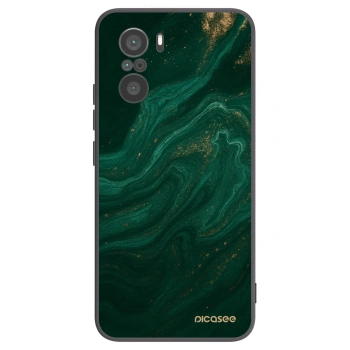 Picasee silikonski črni ovitek za Xiaomi Poco F3 - Green