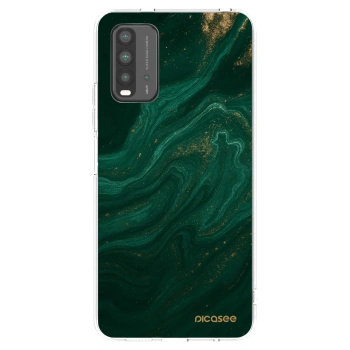 Picasee silikonski črni ovitek za Xiaomi Redmi 9T - Green