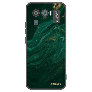 Picasee silikonski črni ovitek za Xiaomi Mi 11 Ultra - Green