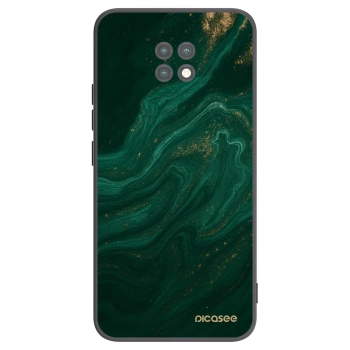 Picasee silikonski črni ovitek za Xiaomi Redmi Note 9T - Green