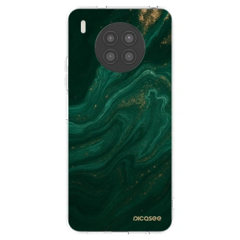 Picasee silikonski prozorni ovitek za Huawei Nova 8i - Green