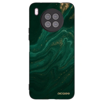 Picasee silikonski črni ovitek za Huawei Nova 8i - Green