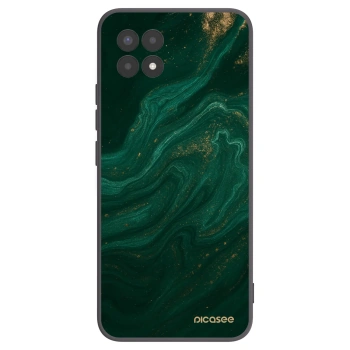 Picasee silikonski črni ovitek za Realme 8i - Green