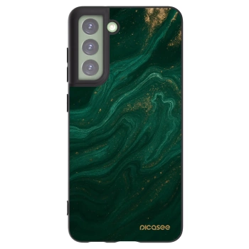 Picasee silikonski črni ovitek za Samsung Galaxy S21 FE 5G - Green