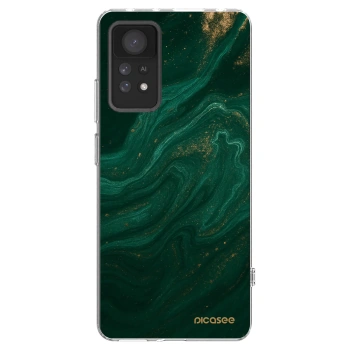 Picasee silikonski prozorni ovitek za Xiaomi Redmi Note 11 Pro 5G - Green