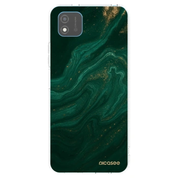 Picasee silikonski prozorni ovitek za Realme C11 (2021) - Green