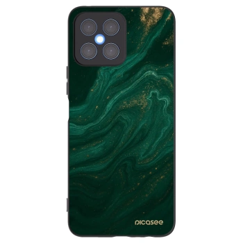 Picasee silikonski črni ovitek za Honor X8 4G - Green