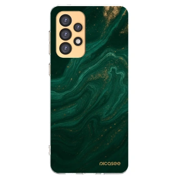 Picasee silikonski prozorni ovitek za Samsung Galaxy A33 5G A336 - Green