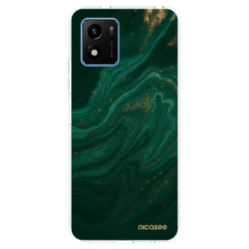 Picasee silikonski prozorni ovitek za Vivo Y01 - Green