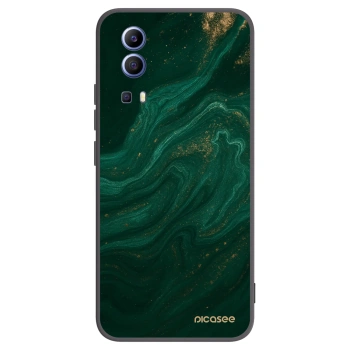 Picasee silikonski črni ovitek za Vivo Y52 5G - Green