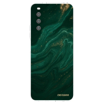 Picasee silikonski prozorni ovitek za Sony Xperia 10 IV 5G - Green