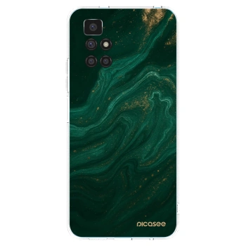 Picasee silikonski prozorni ovitek za Xiaomi Redmi 10 (2022) - Green