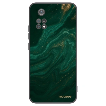 Picasee silikonski črni ovitek za Xiaomi Poco M4 Pro - Green