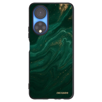 Picasee silikonski črni ovitek za Honor X7 - Green