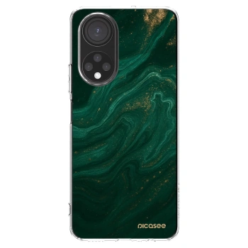 Picasee silikonski prozorni ovitek za Honor X7 - Green