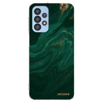 Picasee silikonski prozorni ovitek za Samsung Galaxy A23 A235F 4G - Green