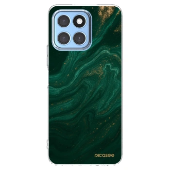 Picasee silikonski prozorni ovitek za Honor X6 - Green