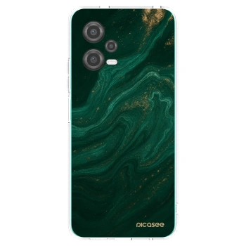 Picasee silikonski prozorni ovitek za Xiaomi Poco X5 - Green