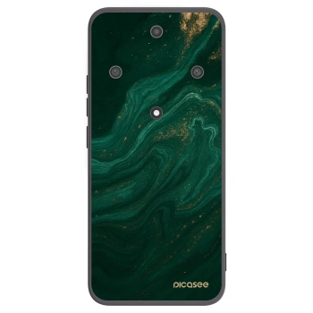Picasee silikonski črni ovitek za Honor Magic5 Lite 5G - Green