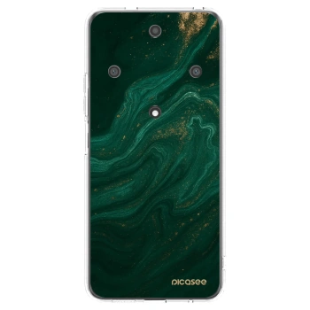 Picasee silikonski prozorni ovitek za Honor Magic5 Lite 5G - Green