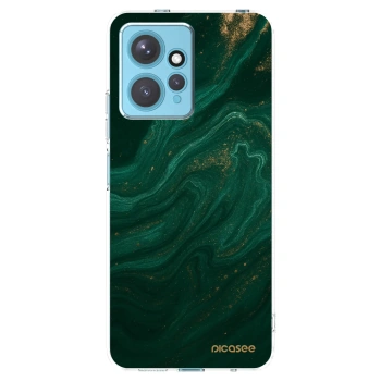 Picasee silikonski prozorni ovitek za Xiaomi Redmi Note 12 4G - Green
