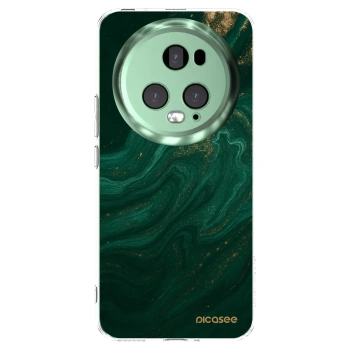 Picasee silikonski prozorni ovitek za Honor Magic5 Pro - Green
