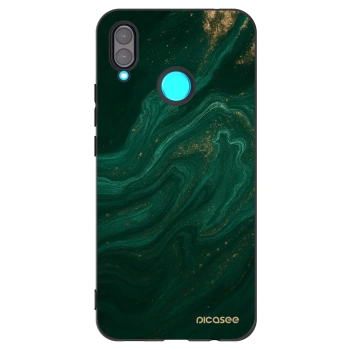 Picasee silikonski črni ovitek za Huawei Nova 3 - Green