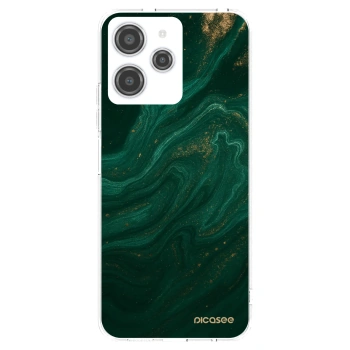 Picasee silikonski prozorni ovitek za Xiaomi Redmi 12 4G - Green