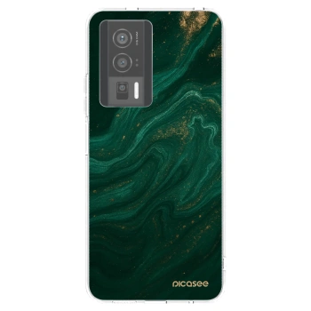 Picasee silikonski prozorni ovitek za Xiaomi Poco F5 Pro 5G - Green