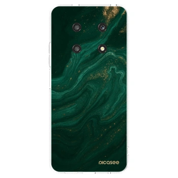 Picasee silikonski prozorni ovitek za Honor Magic4 Lite 5G - Green