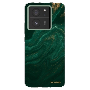 Picasee silikonski prozorni ovitek za Xiaomi 13T Pro - Green