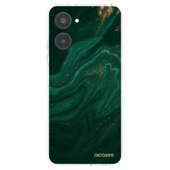 Picasee silikonski prozorni ovitek za Realme 10 4G - Green