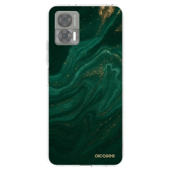 Picasee silikonski prozorni ovitek za Motorola Edge 30 Neo - Green