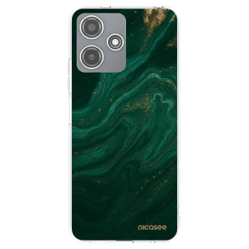 Picasee silikonski prozorni ovitek za Xiaomi Redmi 12 5G - Green