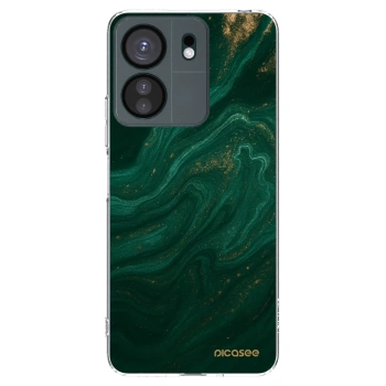 Picasee silikonski prozorni ovitek za Xiaomi Redmi 13C 4G - Green