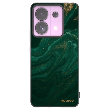 Picasee silikonski črni ovitek za Xiaomi Redmi Note 13 Pro 5G - Green