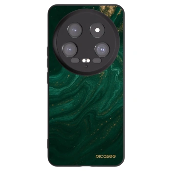 Picasee silikonski črni ovitek za Xiaomi 14 Ultra - Green