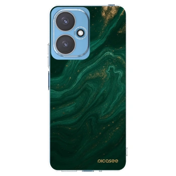 Picasee silikonski prozorni ovitek za Xiaomi Redmi 13C 5G - Green