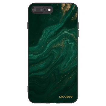 Picasee silikonski črni ovitek za Apple iPhone 8 Plus - Green