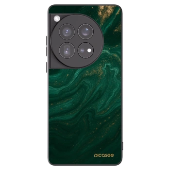 Picasee silikonski črni ovitek za OnePlus 12 5G - Green